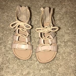 Baby girls gladiator sandals